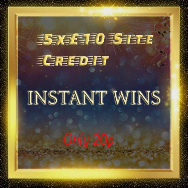 Site-credit 5x£10