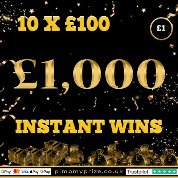 £1000 instant wins